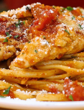 25 Minute Chicken Linguine Recipe