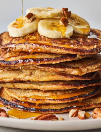 Banana and Oats Pancakes Recipe