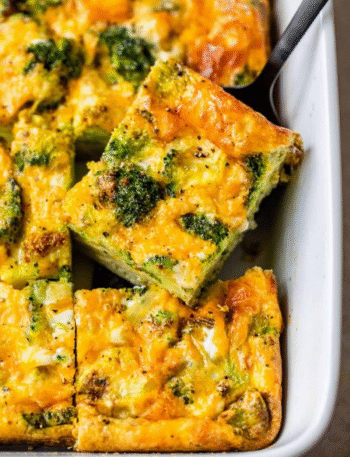 Breakfast Broccoli Bake Recipe
