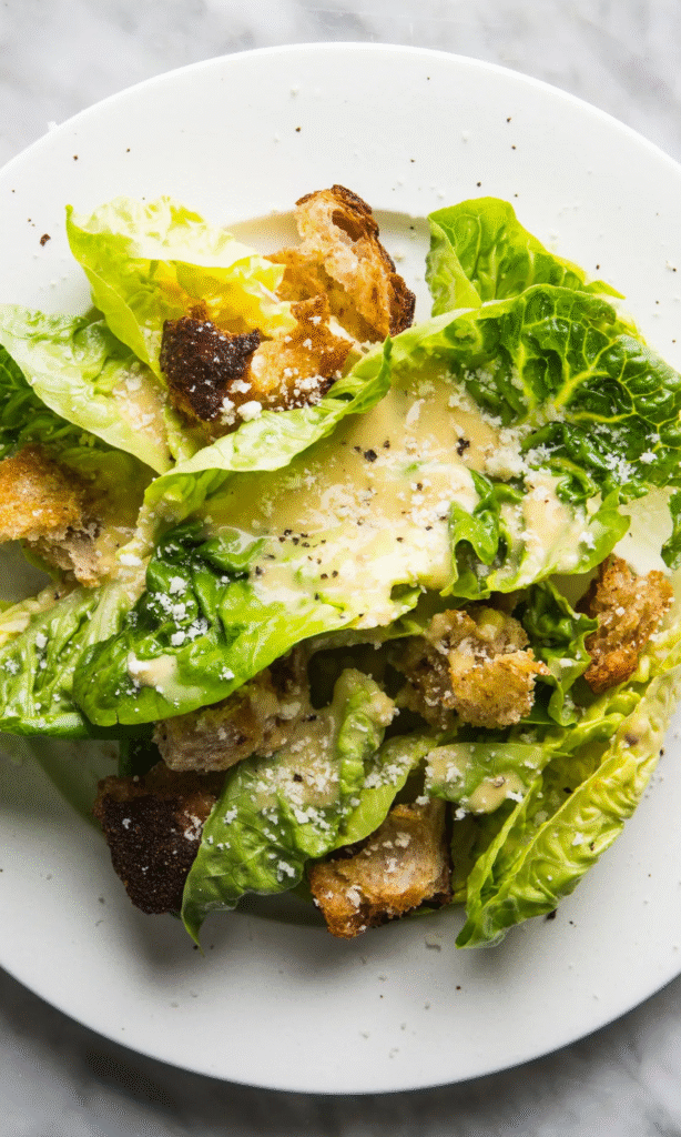 Homemade Caesar Salad Recipe