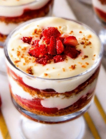 No Bake Cheesecake Parfaits Recipe