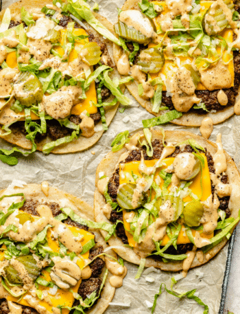 Smash Burger Tacos Recipe