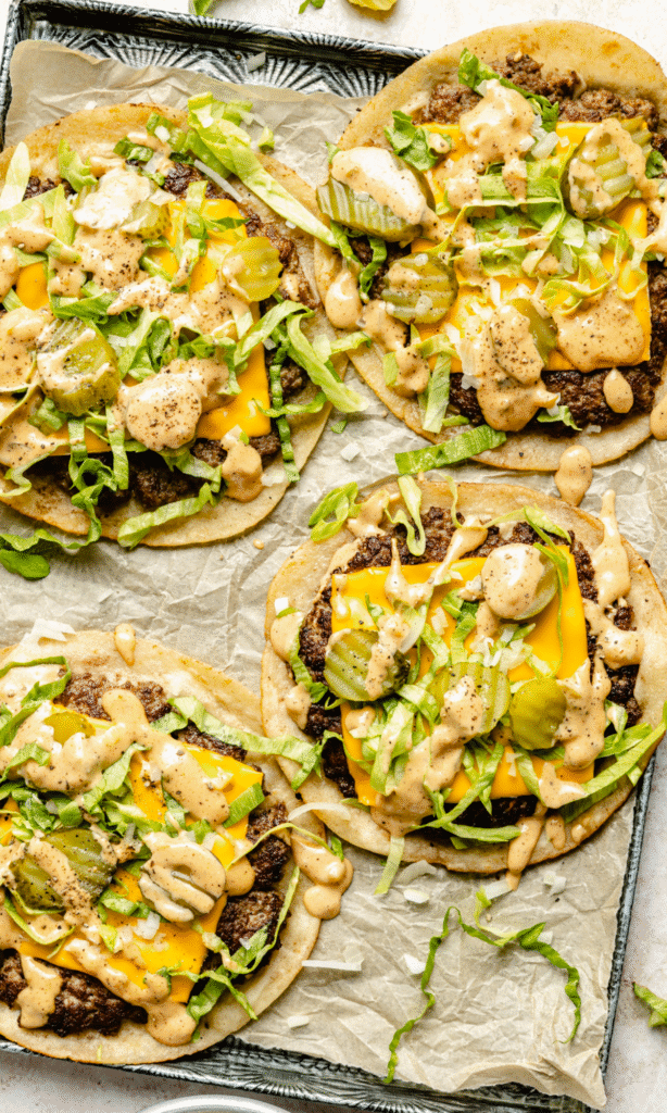 Smash Burger Tacos Recipe
