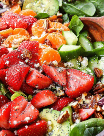 Spinach Strawberry Salad Recipe