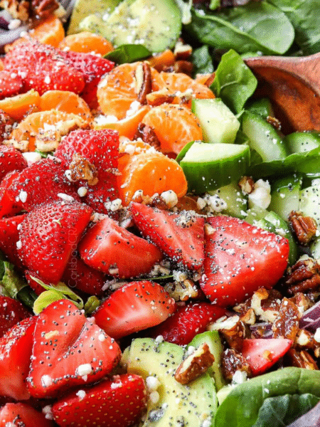 Spinach Strawberry Salad Recipe