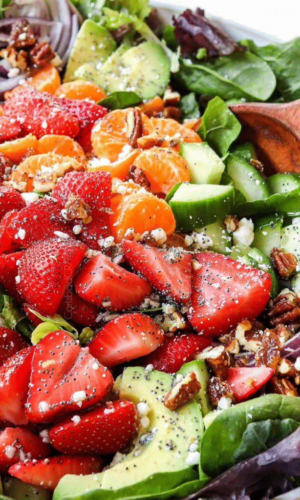 Spinach Strawberry Salad Recipe