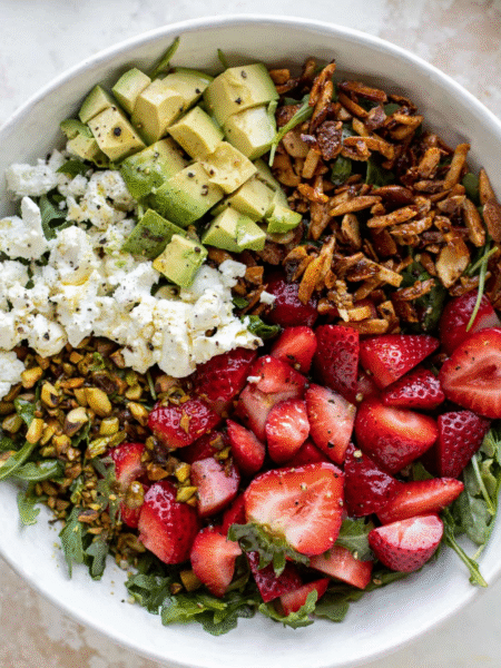 Strawberry Crunch Salad Recipe