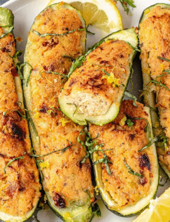 Stuffed Zucchini with Ricotta Recipe