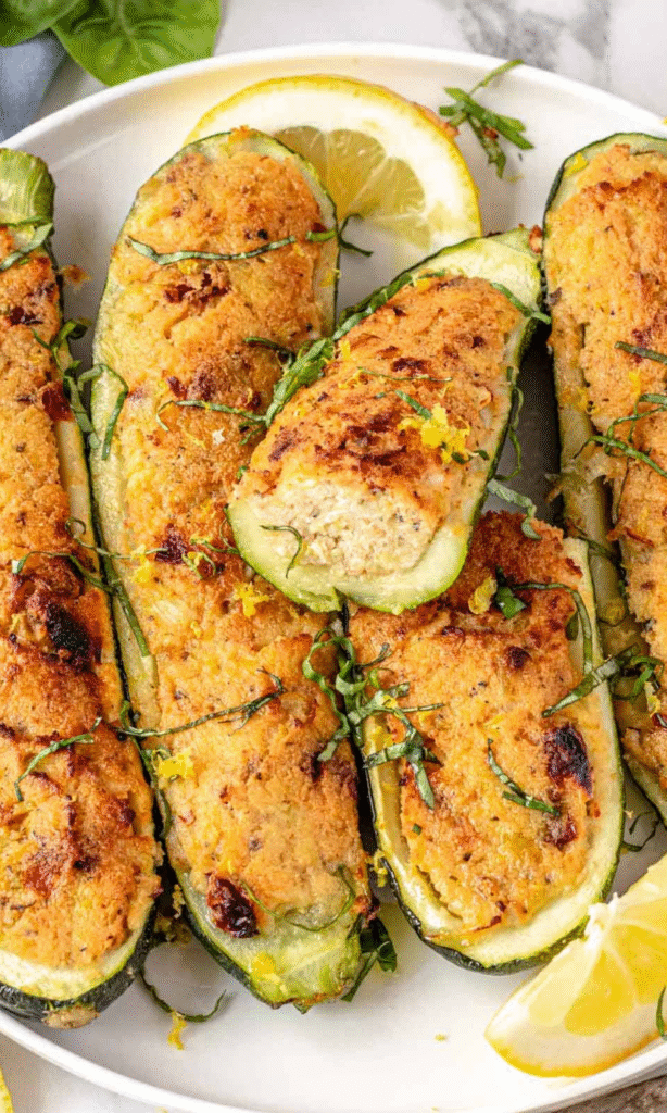 Stuffed Zucchini with Ricotta Recipe