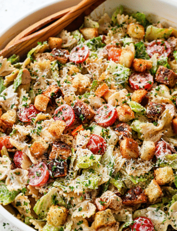 Chicken Caesar Pasta Salad Recipe