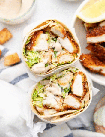 Chicken Caesar Wrap Recipe