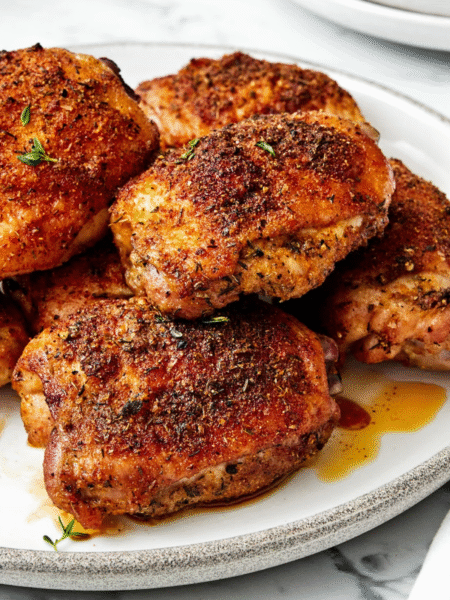 30-Minute Baked Boneless Chicken Thighs Recipe