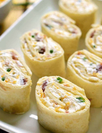 Bacon Cheddar Ranch Pinwheels Recipe