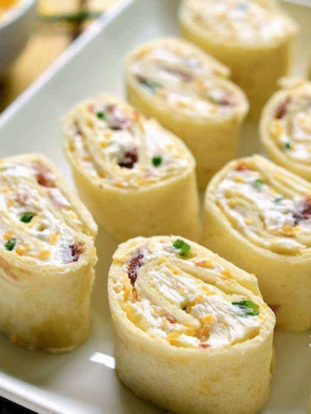 Bacon Cheddar Ranch Pinwheels Recipe