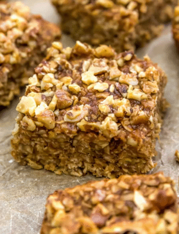Banana Oat Breakfast Bars Recipe