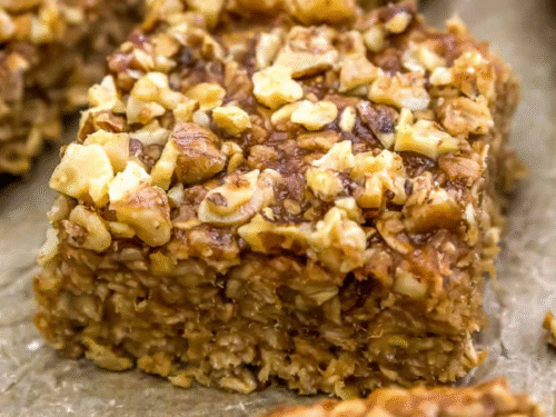 Banana Oat Breakfast Bars Recipe