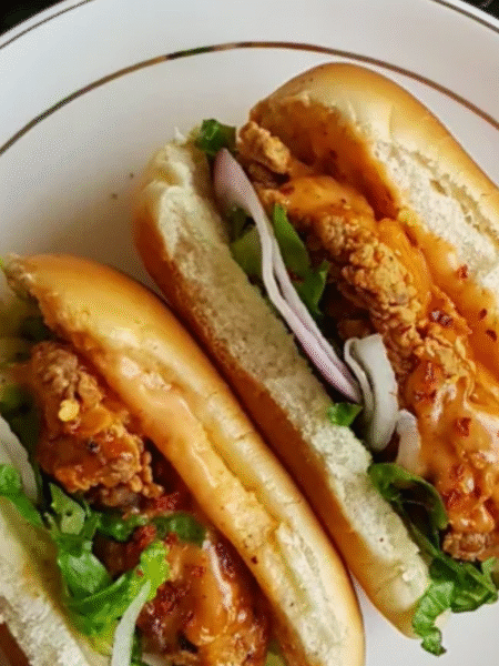 Cheesy Dynamite Chicken Buns Recipe