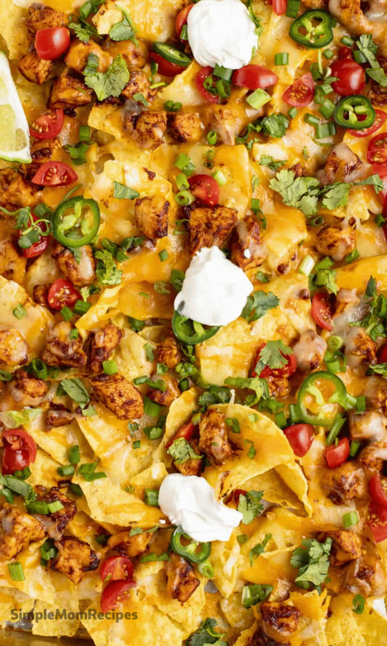 Chicken Nachos Recipe