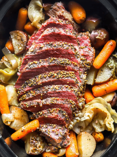 Corned Beef and Cabbage Slow Cooker Recipe