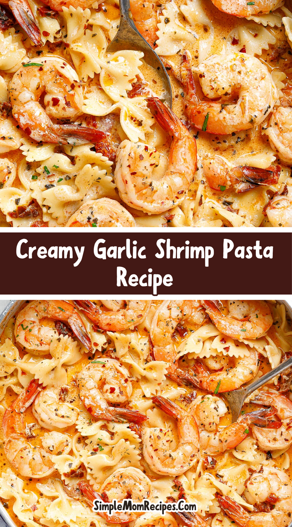 Creamy Garlic Shrimp Pasta Recipe