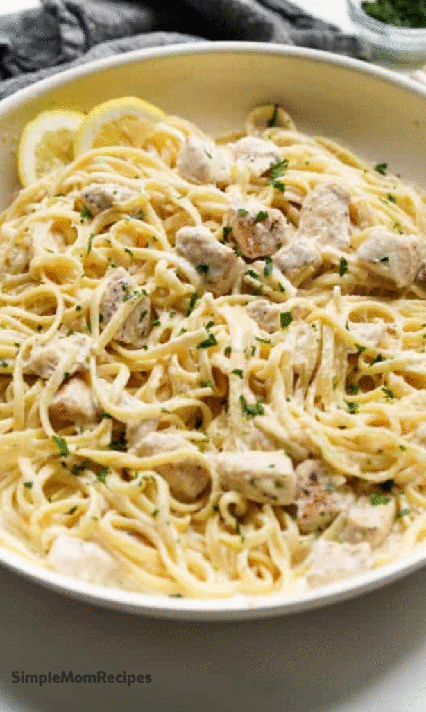 Creamy Lemon Chicken Pasta Recipe