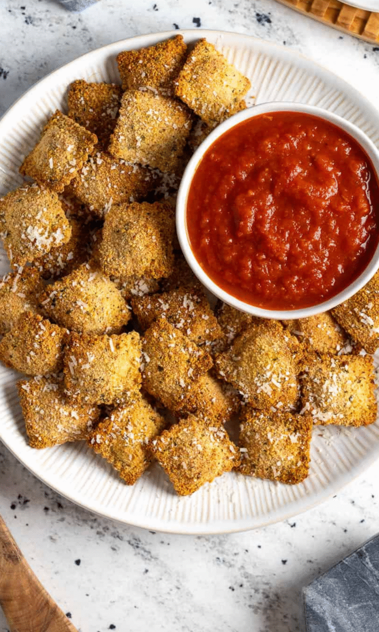 Crispy Toasted Ravioli Recipe