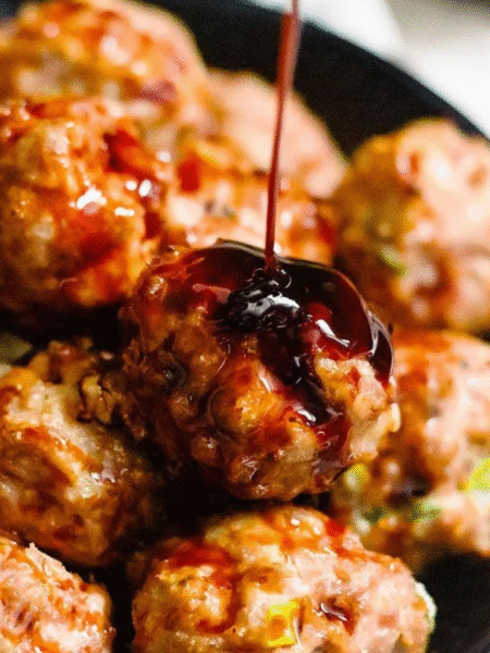 Easy Baked Chicken Meatballs Recipe