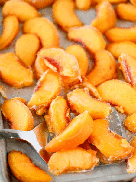 Freeze Peaches Recipe