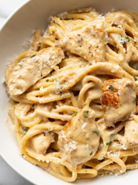 Garlic Chicken Pasta Recipe