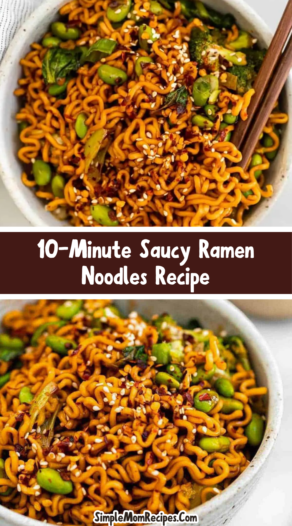 How to make 10-Minute Saucy Ramen Noodles Recipe