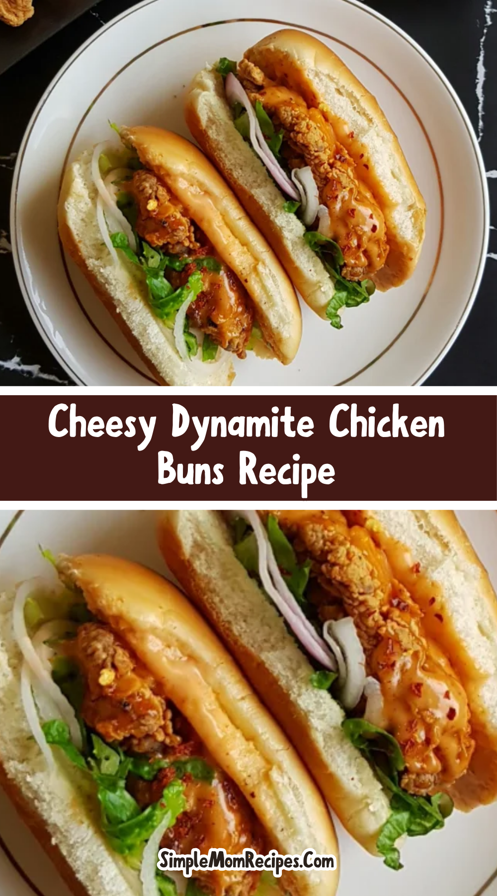 How to make Cheesy Dynamite Chicken Buns Recipe
