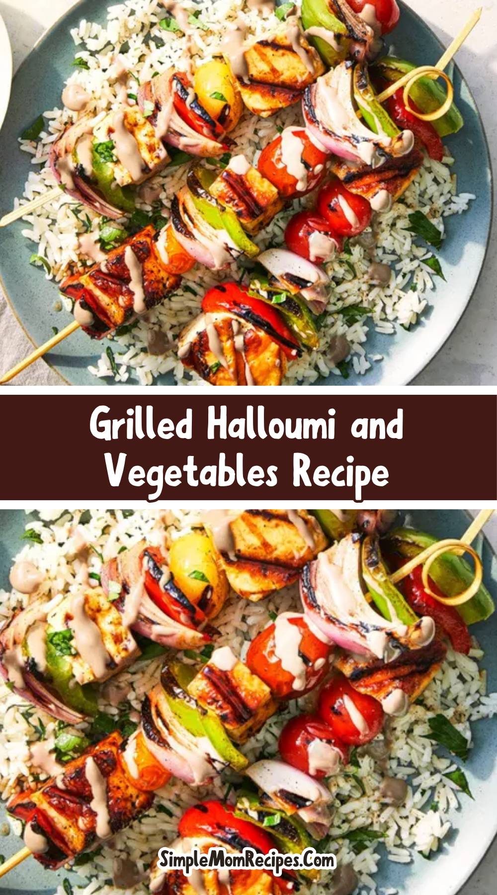 How to make Grilled Halloumi and Vegetables Recipe