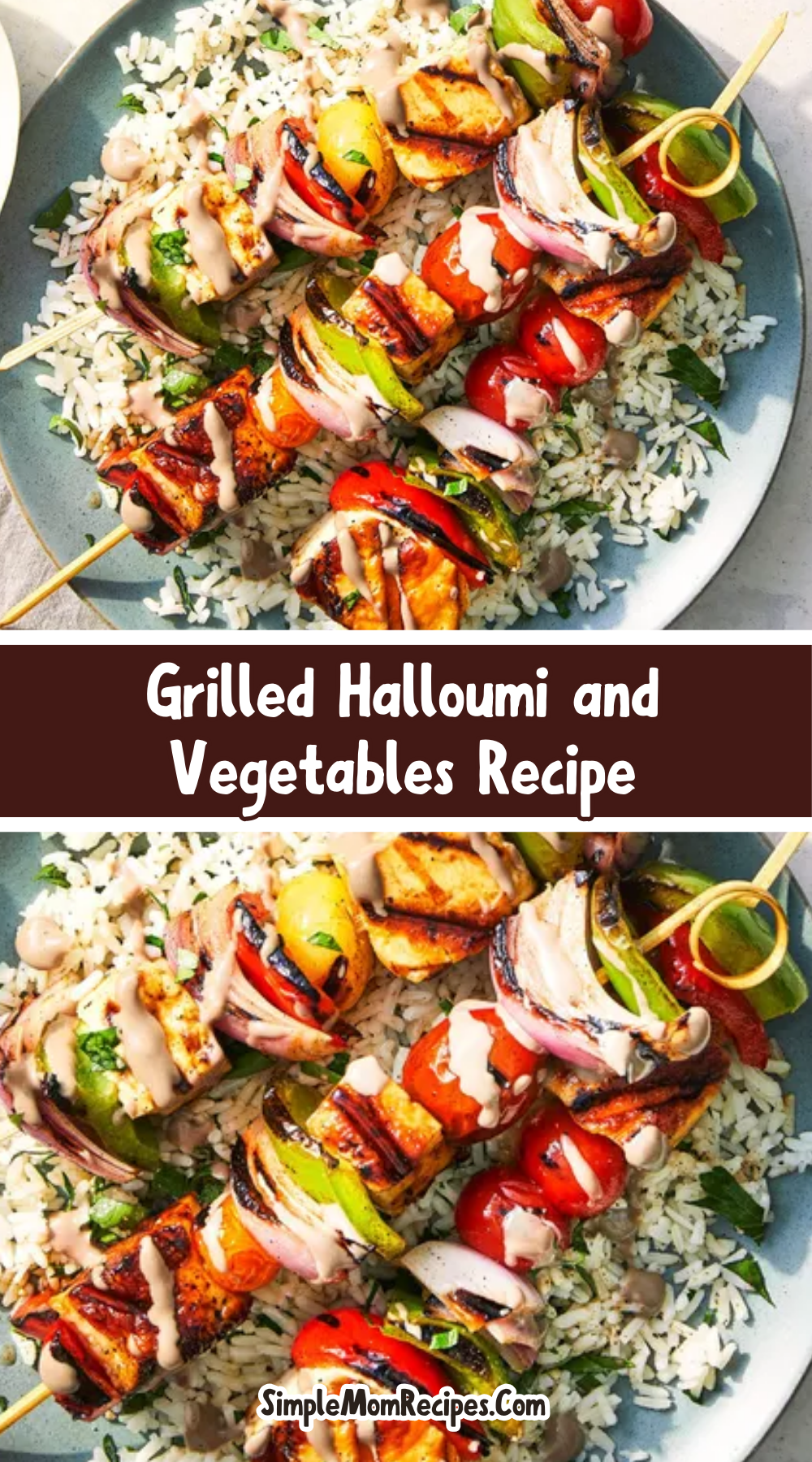 How to make Grilled Halloumi and Vegetables Recipe