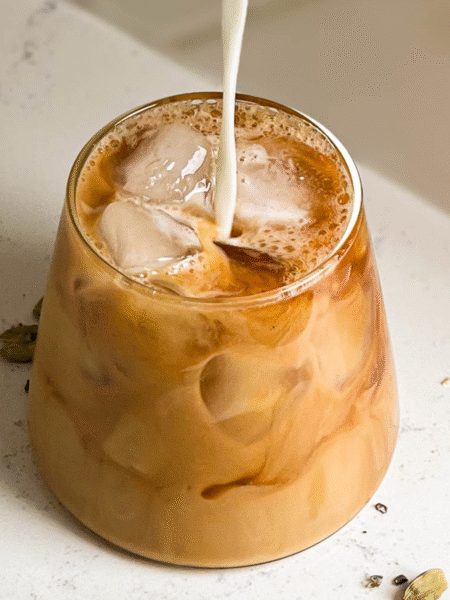 Iced Vanilla Chai Latte Recipe