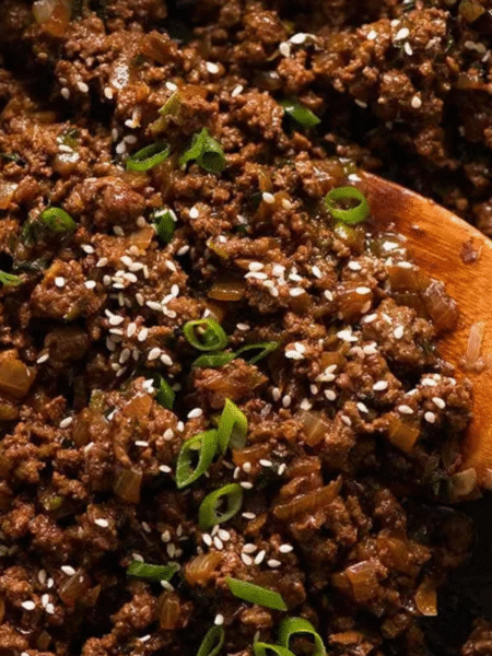 Korean Ground Beef Bowl Recipe