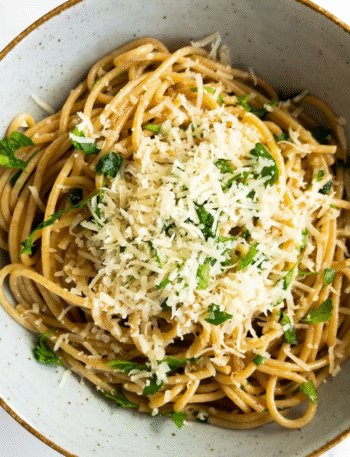 Lemon Garlic Parmesan Pasta Recipe