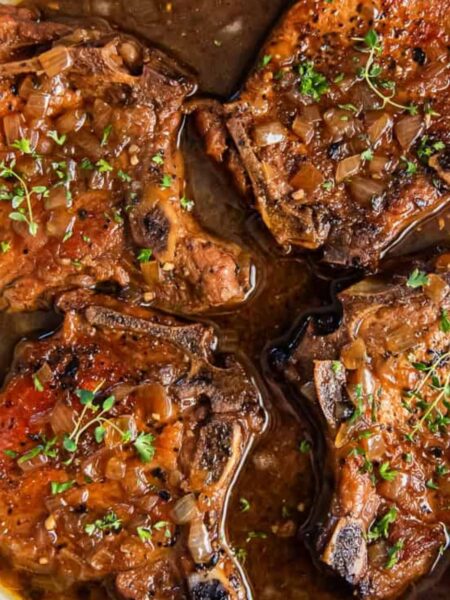 Oven Baked Pork Chops with Potatoes Recipe