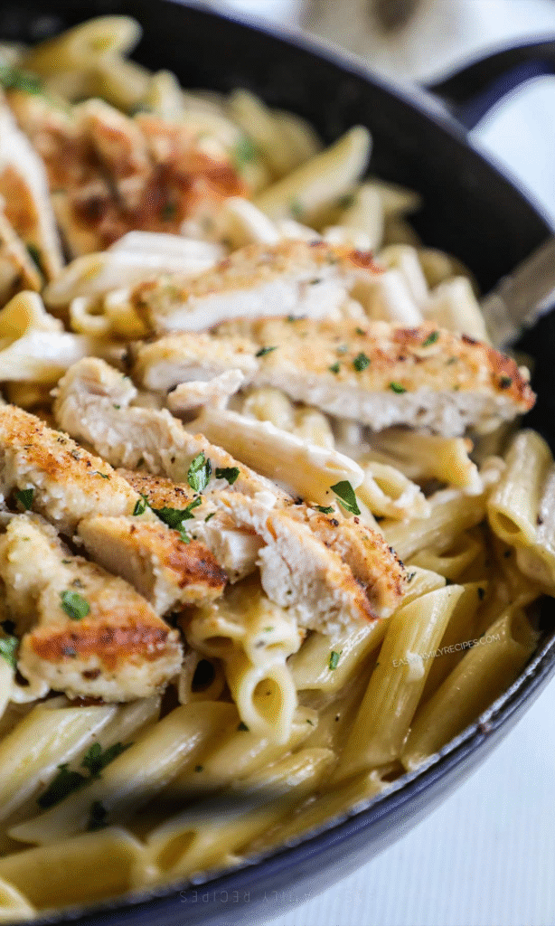 Parmesan Chicken Pasta Recipe