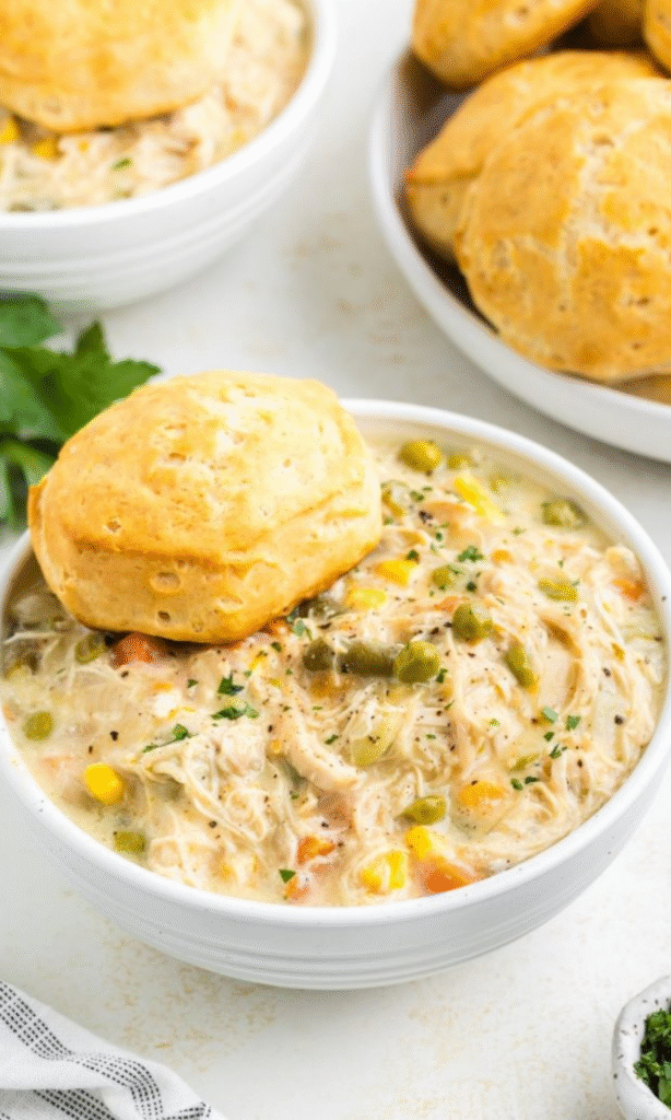 Slow Cooker Chicken Pot Pie Recipe