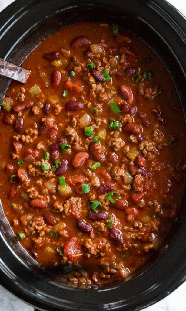 Slow Cooker Chili Recipe