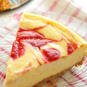 Strawberry Swirl Cheesecake Recipe