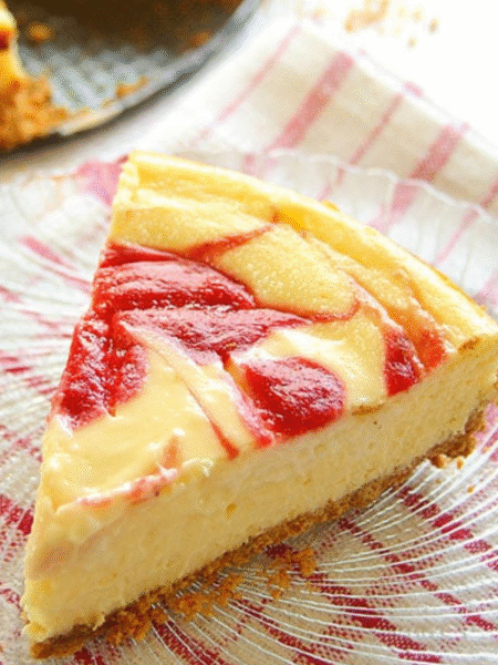Strawberry Swirl Cheesecake Recipe