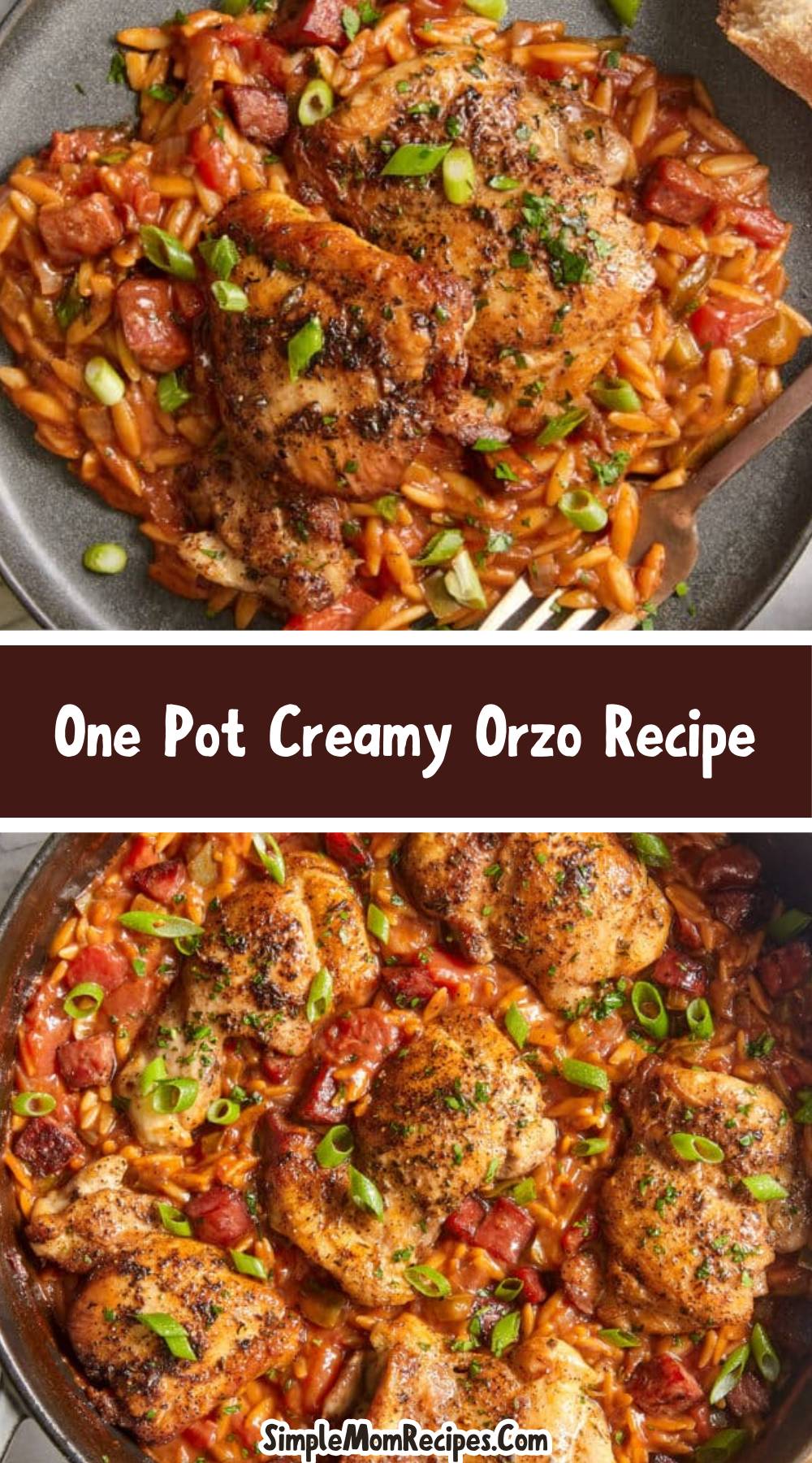 how to make One Pot Creamy Orzo Recipe