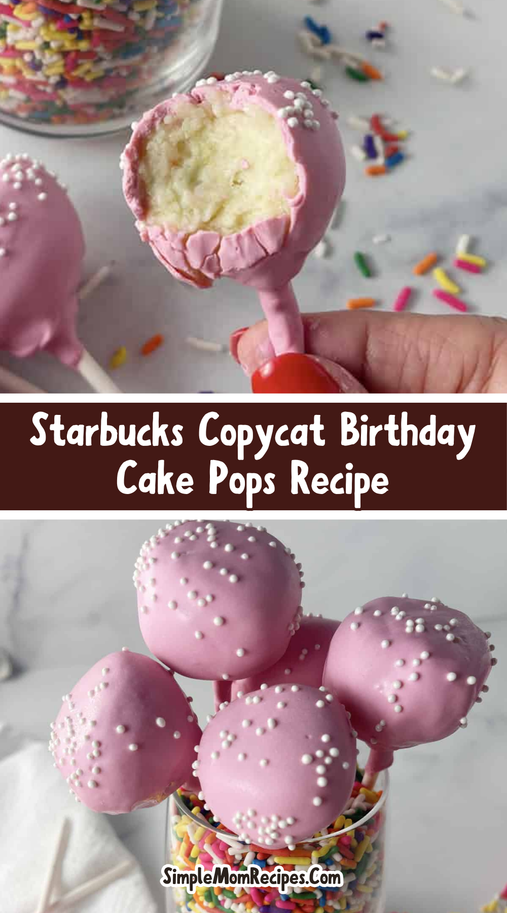 how to make Starbucks Copycat Birthday Cake Pops Recipe