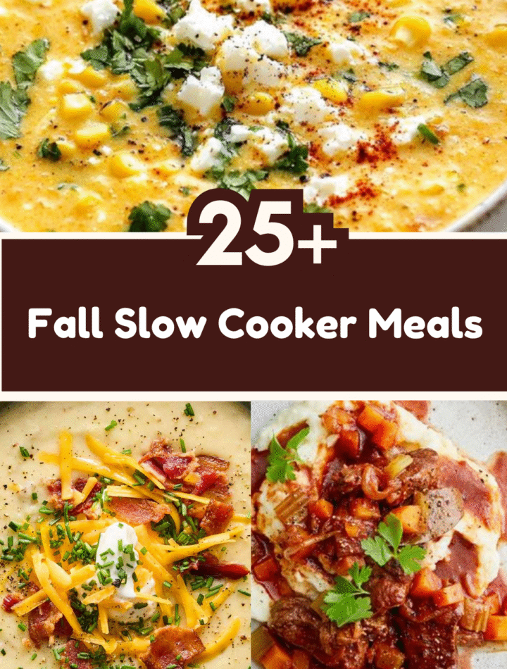 25 Fall Slow Cooker Meals