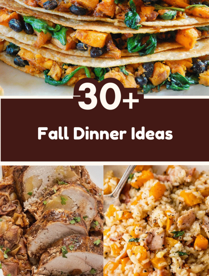 30+ Fall Dinner Ideas