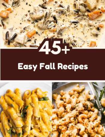 45+ Easy Fall Recipes