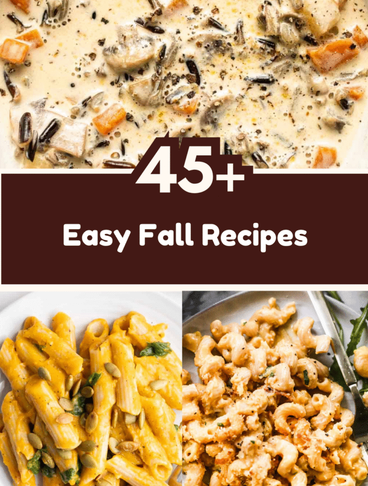 45+ Easy Fall Recipes