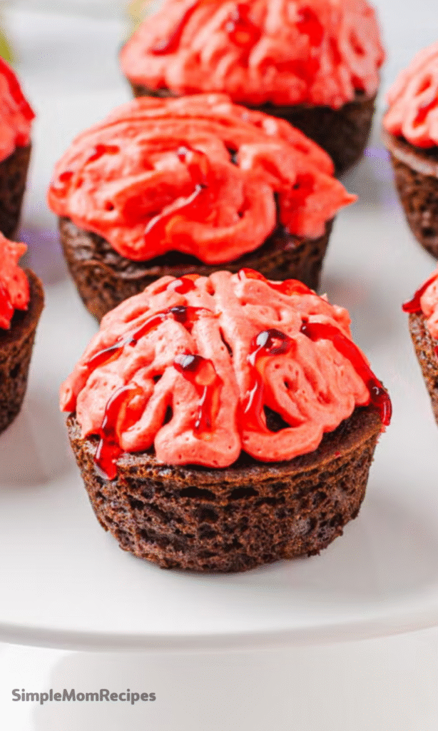 Bleeding Brain Cupcakes Recipe