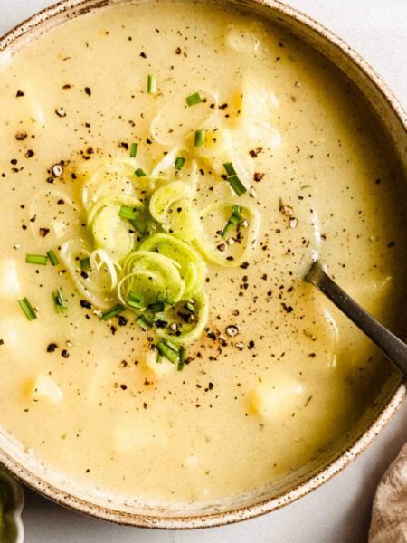 Creamy Potato Leek Soup Recipe